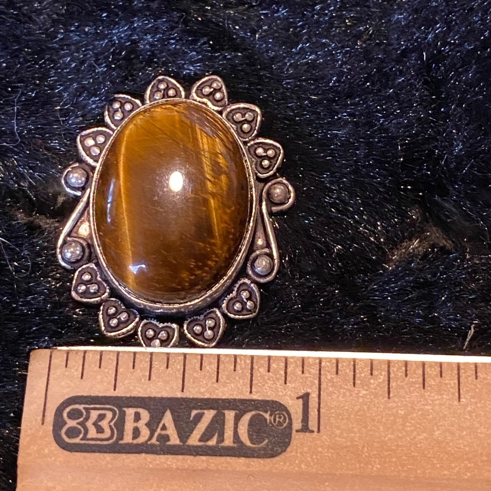 Tiger Eye Ring - Picture 7 of 9